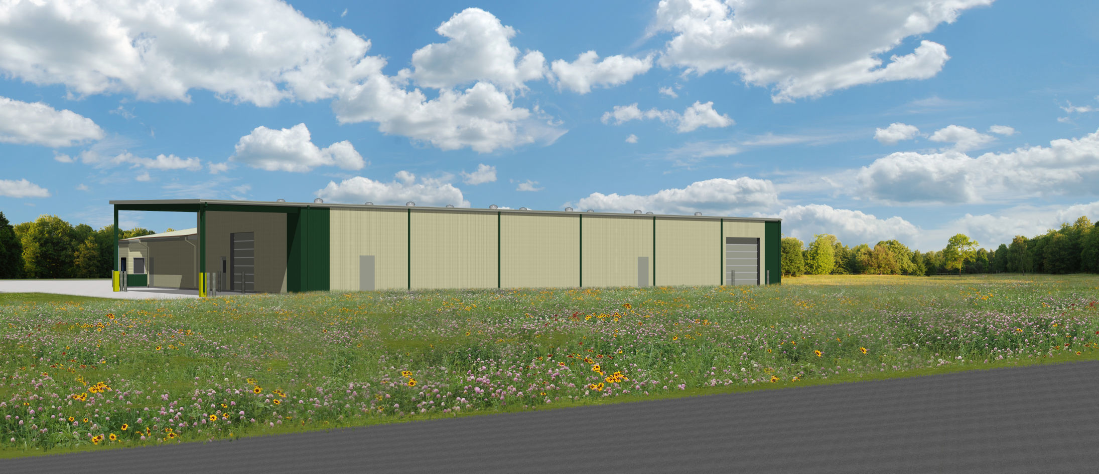 Macon County recycling facility
